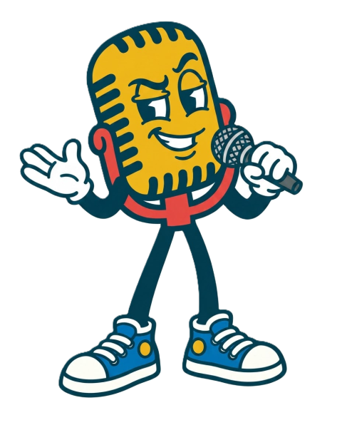 Artist House microphone mascot